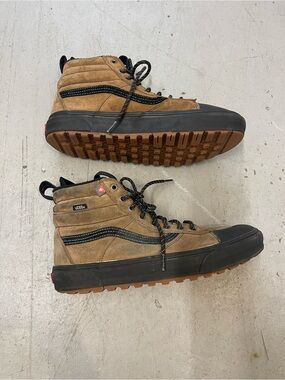Men's Vans Brown Suede Outdoor Boots